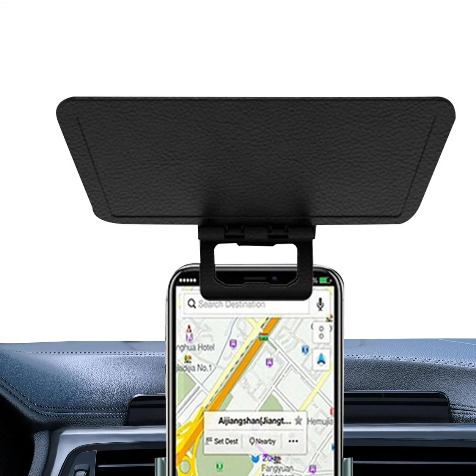 Mobile Phone Sunshade Anti-Glare Sun Shade for Phones Smartphone Anti-Glare Sunshade for Outdoor UV Protection Cellphone Guard