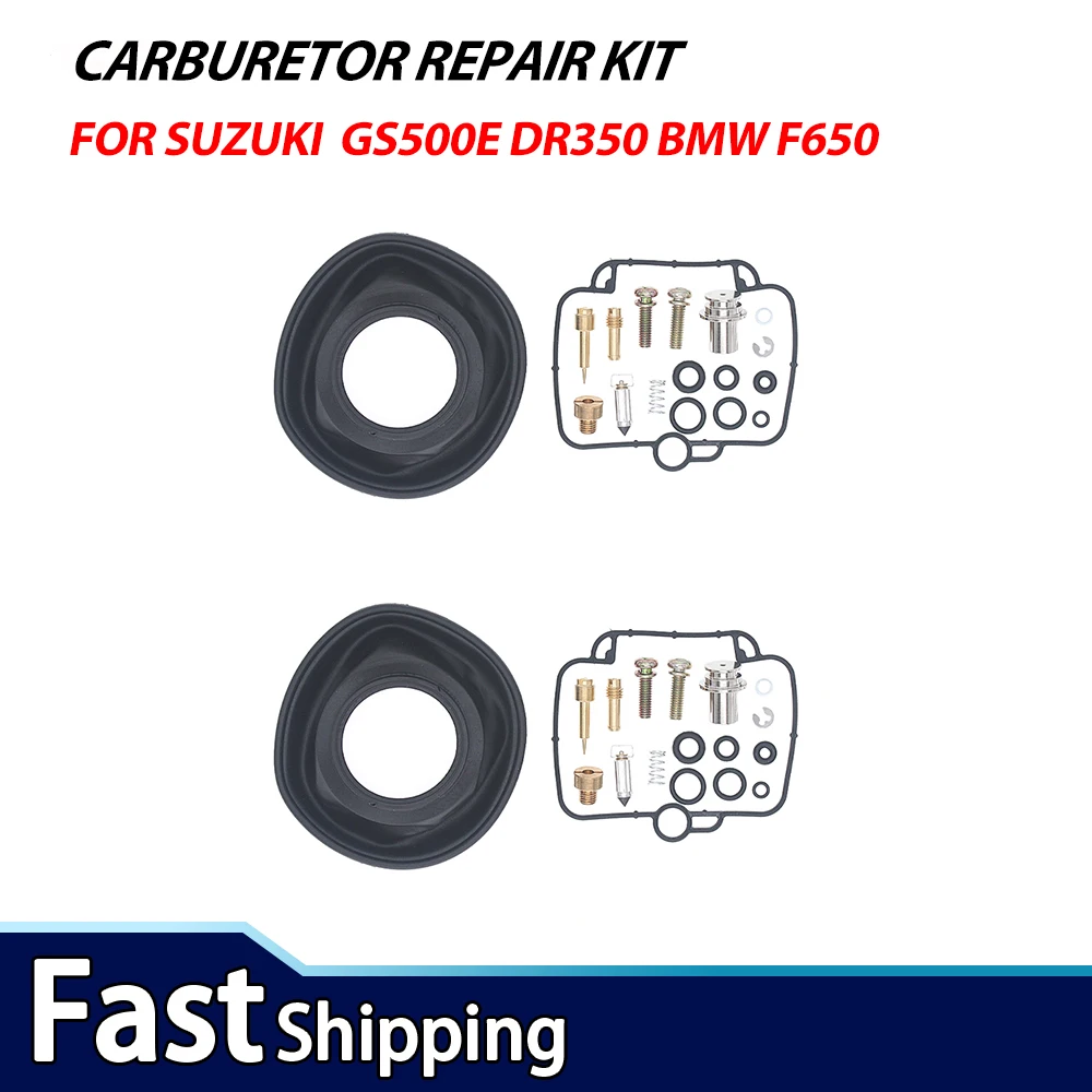 Kit de Reparación y Reconstrucción de Carburador para Mikuni BST33, Compatible con BMW F650, Suzuki GS500E, DR350, DR250S, DR250SE, GSX1100G