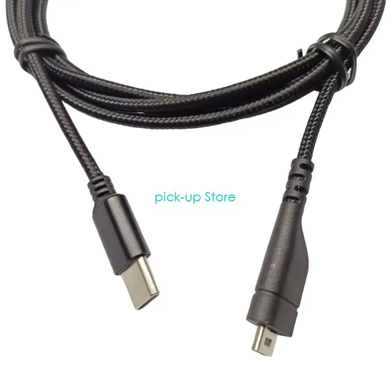 Q5WA быстрая скорость типа C звуковой шнур 1,5 мл. Нейлоны плетена