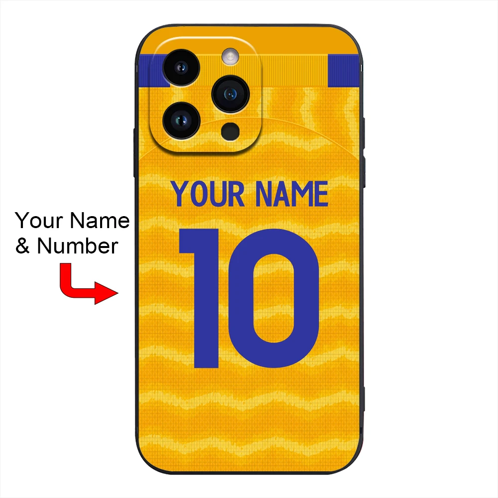 26 UK Everton TOFFEES Soft Silicone Cover Case for Samsung A17 A27 A37 A57 A16 A26 A36 A56 S26 S25 S24 Ultra Plus FE
