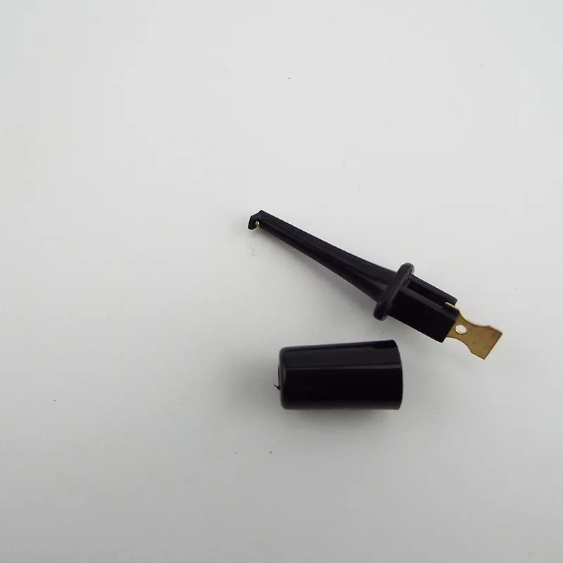 Mini Single Test Hook Clip Test Probe for Electronic Testing IC Grabber Round Crocodile Electric Clip Hook Test