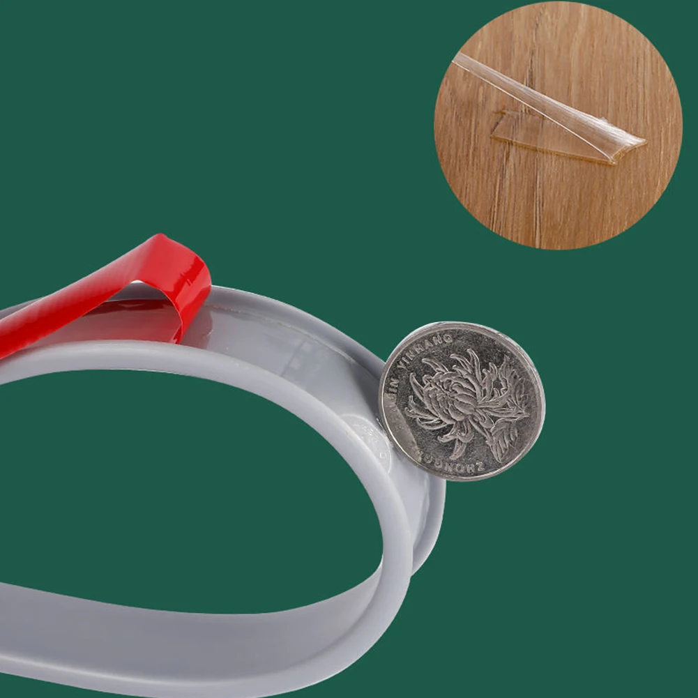 Practical High Quality Edging Tape ​ Edge Guard Strips Rubber Part Protector Replacement Self-adhesive U-Shaped
