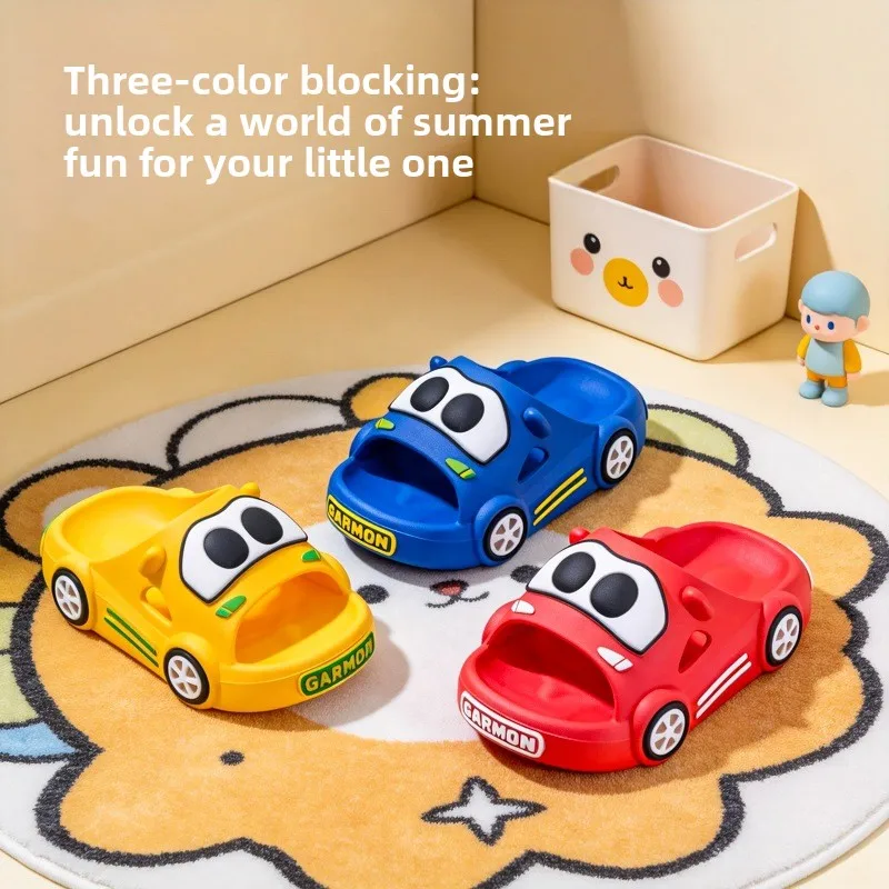 2026 Cartoon Slipper Fashion Girl Shoes Cute Car Anti Slip Kid Slippers Classic Light Boy Shoe Casual Home Sandal - view 4