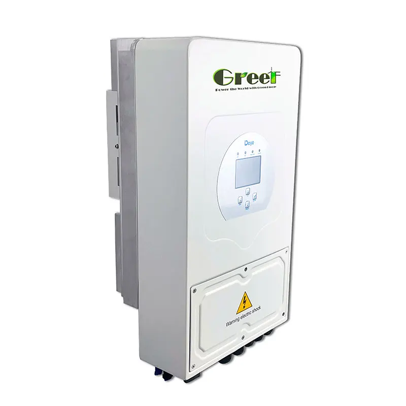 Hybrid Inverter Home Use 1kW 5kW 10kW 30kW Triple Three-Phase Output 5Kw 10Kw 15Kw 20Kw AC AC Power Inverter 8kw Rated Sine Wave