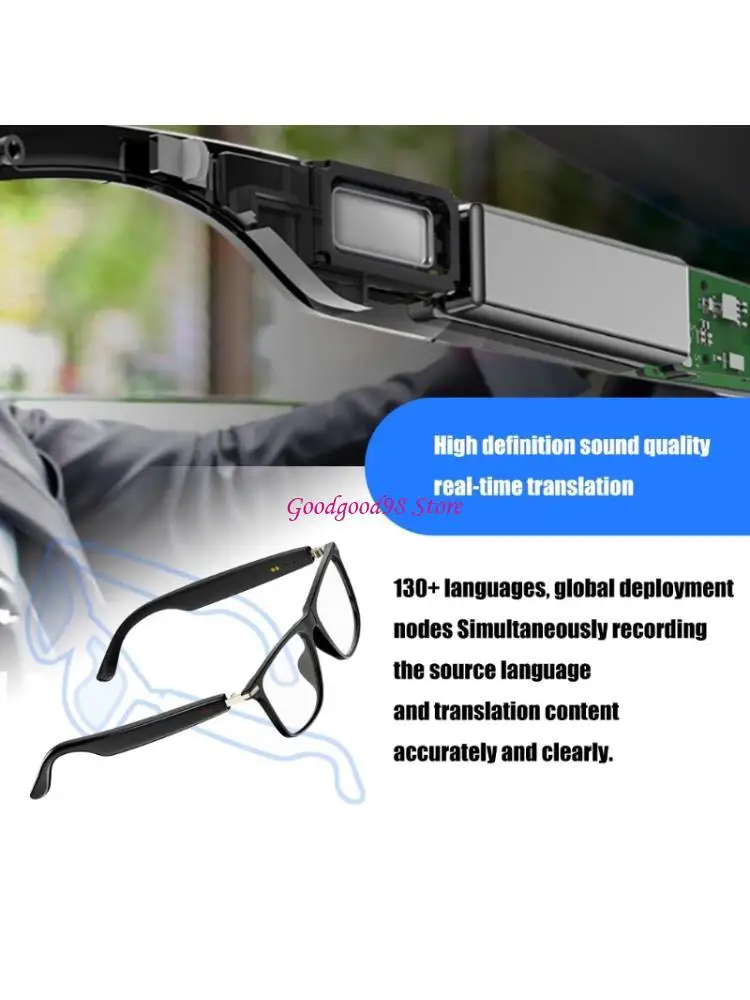 

AI Translator Glasses Support Multi Platform Bluetooth-compatible Glasses