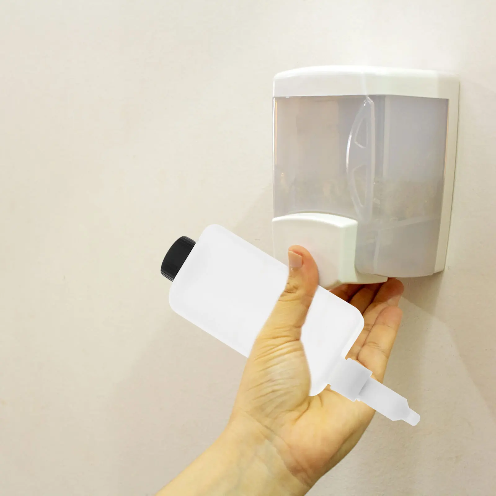 

1 комплект, аксессуары для дозатора мыла, ручной пластиковый вкладыш для бутылок, резиновая головка, замена для ванной комнаты, шампуня, кондиционера