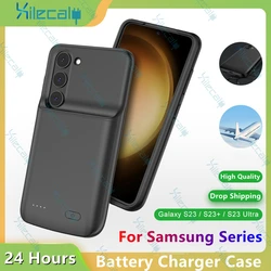 Batterij Oplader Case Voor Samsung Galaxy S23 + 22 Ultra Note 10 20 S20 S21 Plus Power Bank Draagbare Batterij Cover Voor S21 Fe