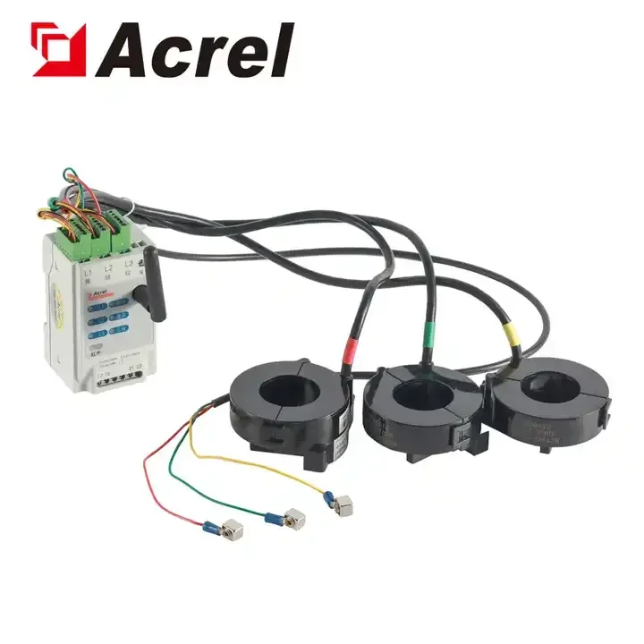 Módulo Medidor sem Fio Acrel AEW100 para Rede de Baixa Tensão, Power Analyzer, Modbus, 470MHz Transmissão Sem Fio
