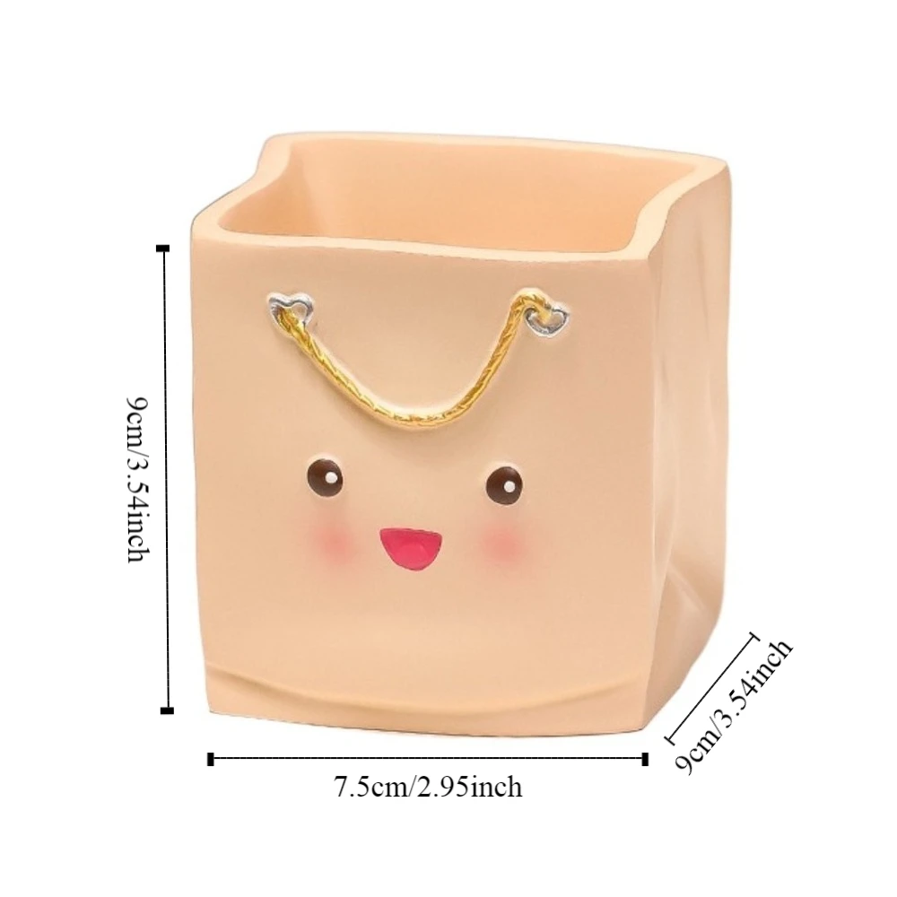 Suporte de caneta de mesa de grande capacidade multifuncional organizador de papelaria suporte de pincel de maquiagem caixa de armazenamento kawaii caneta lápis organizador