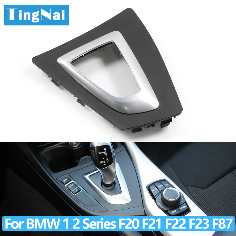 LHD palanca de cambios de coche bisel embellecedor interruptor Selector de marchas cubierta de palanca de cambios para BMW 1 2 Series F20 F21 F22 F23 M2 F87 51169207315