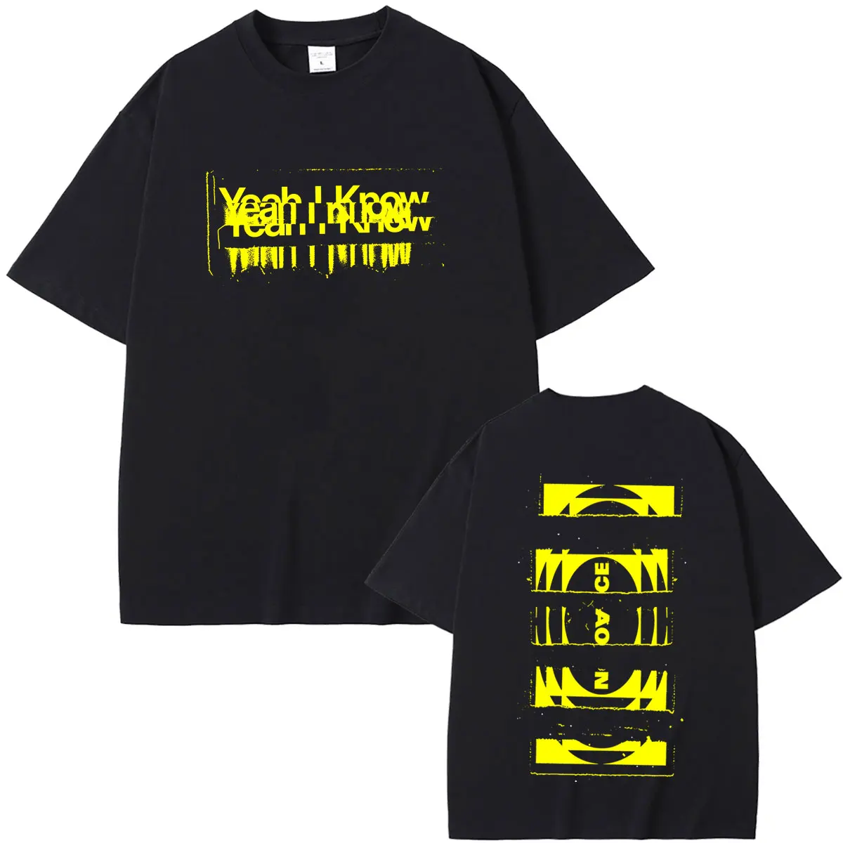 Rock Band The 1975 Notes on A Conditional Form Yeah I Know T-shirt Men Women Fashion Casual T Shirts Unisex Vintage Streetwear