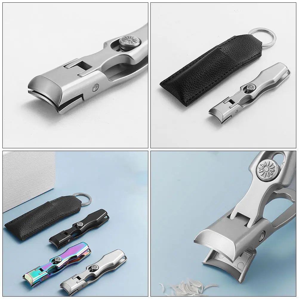 

Household Nail Trimmer Splash-Proof Durable Lightweight Portable Multi-Function Toenail Clipper Nail Accessory Home Travel Use