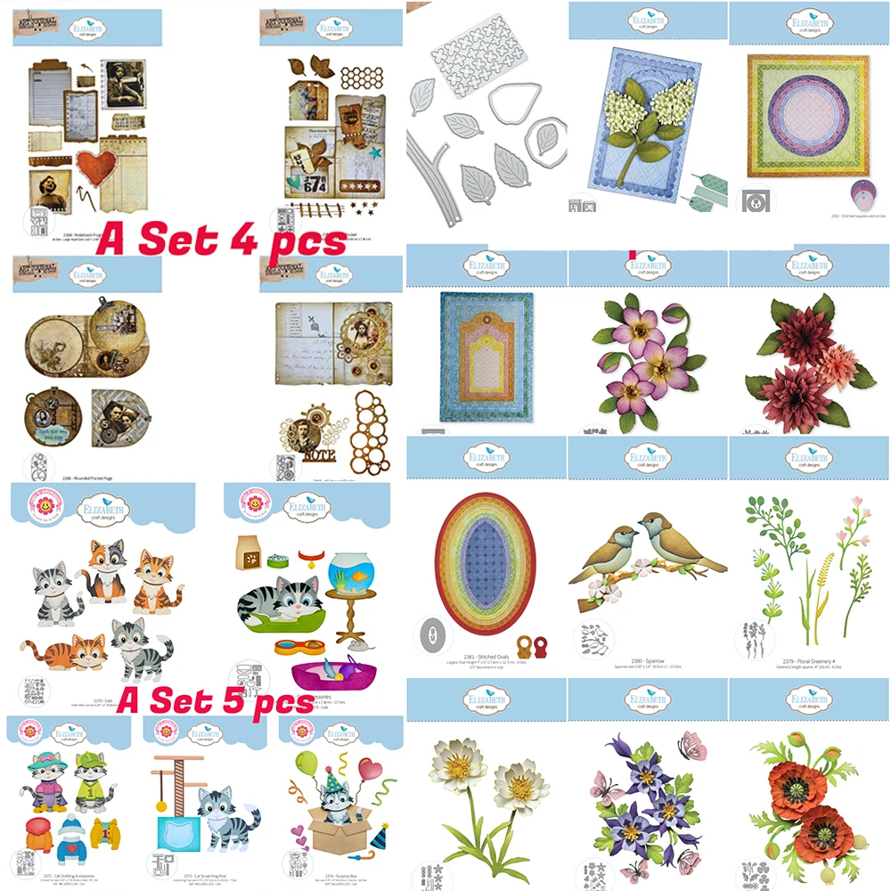 Katzenkleidung, Zubehör, Geschenkbox, Etiketten, Metall-Stanzformen, DIY, Scrapbooking, Papier, Kartenherstellung, dekoratives Kunsthandwerk, Fotoalbum