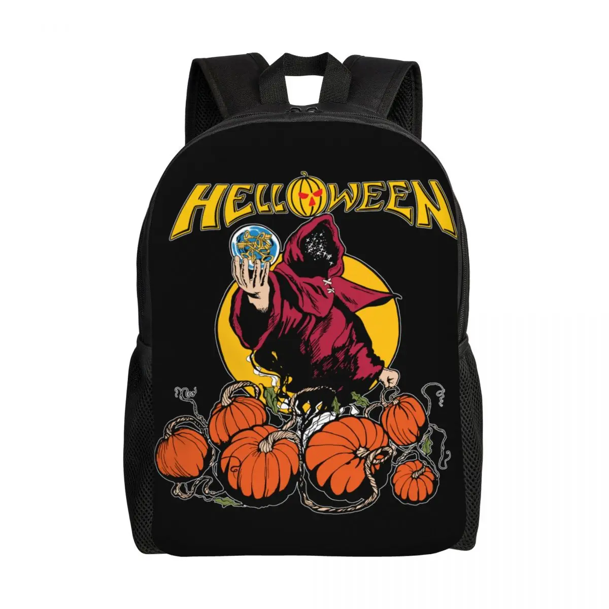 

Helloween Keeper Of The Seven Keys Part Backpack for Heavy Metal Rock School College Travel Bags Bookbag Fits 15 Inch Laptop