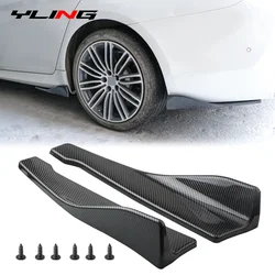 Falda lateral de 48CM para coche BMW E90 E46 F20 F30 E39 G20, accesorios, Protector de extensión Universal, alerón de parachoques trasero, difusor dividido