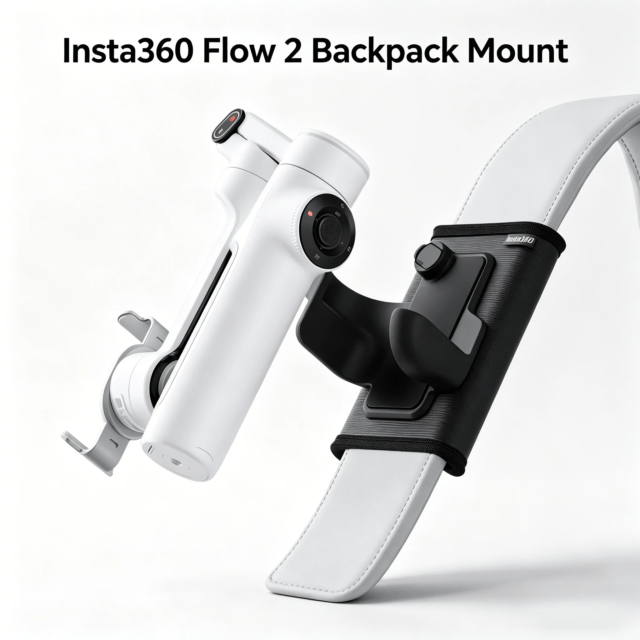 

Shoulder Strap Holder, For Insta360 Flow 2, Backpack Mount Clip, Anti-Slip Structure, Secure Storage and Quick Access