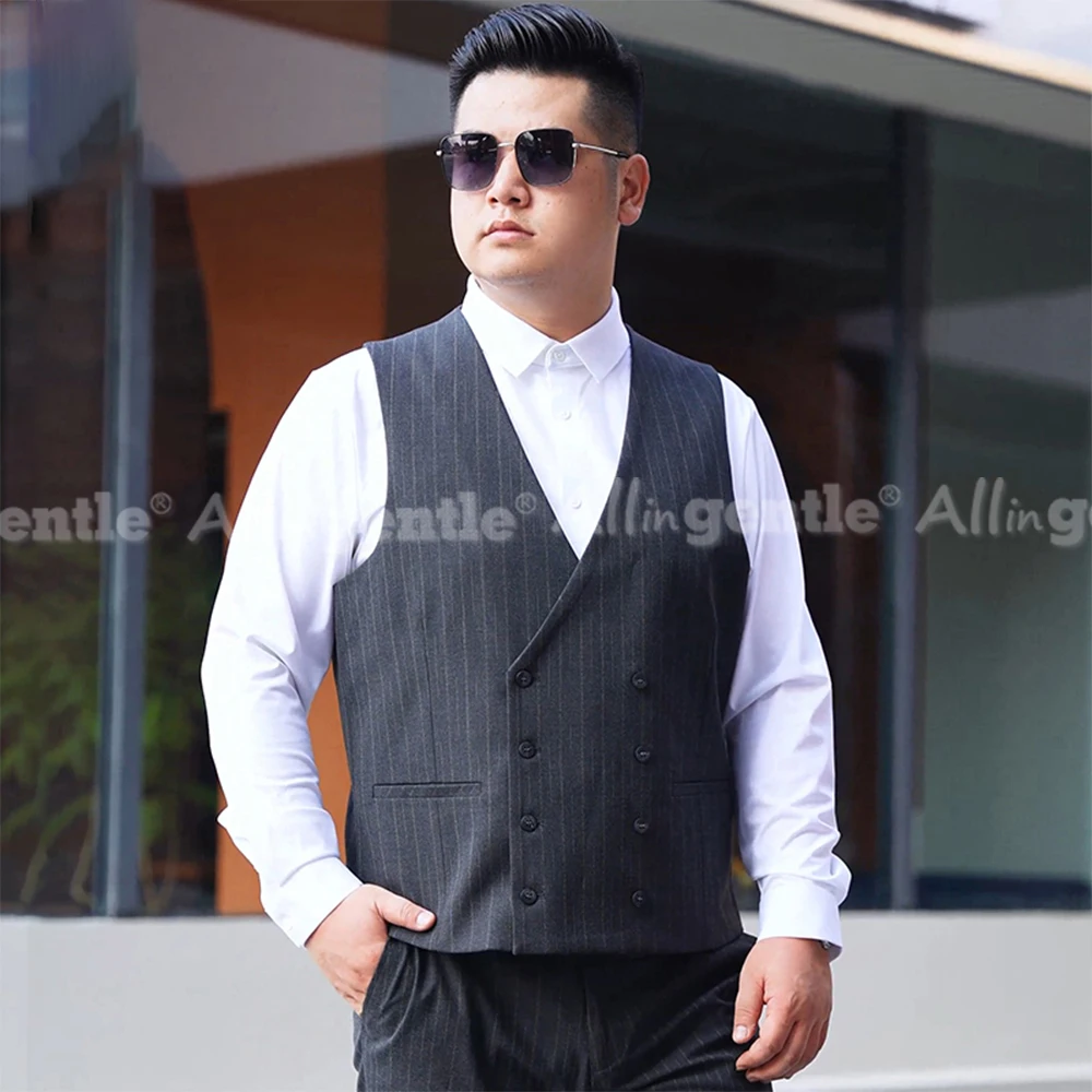 Garnitury męskie duże rozmiary, casualowe, biznesowe, dwuczęściowe, w paski, slim fit, uniwersalne, do biura i na wesele.