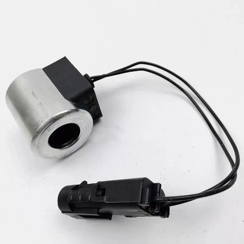 

for Yuchai 65/75-8 Excavator accessories Solenoid valve coil DC12V 24V