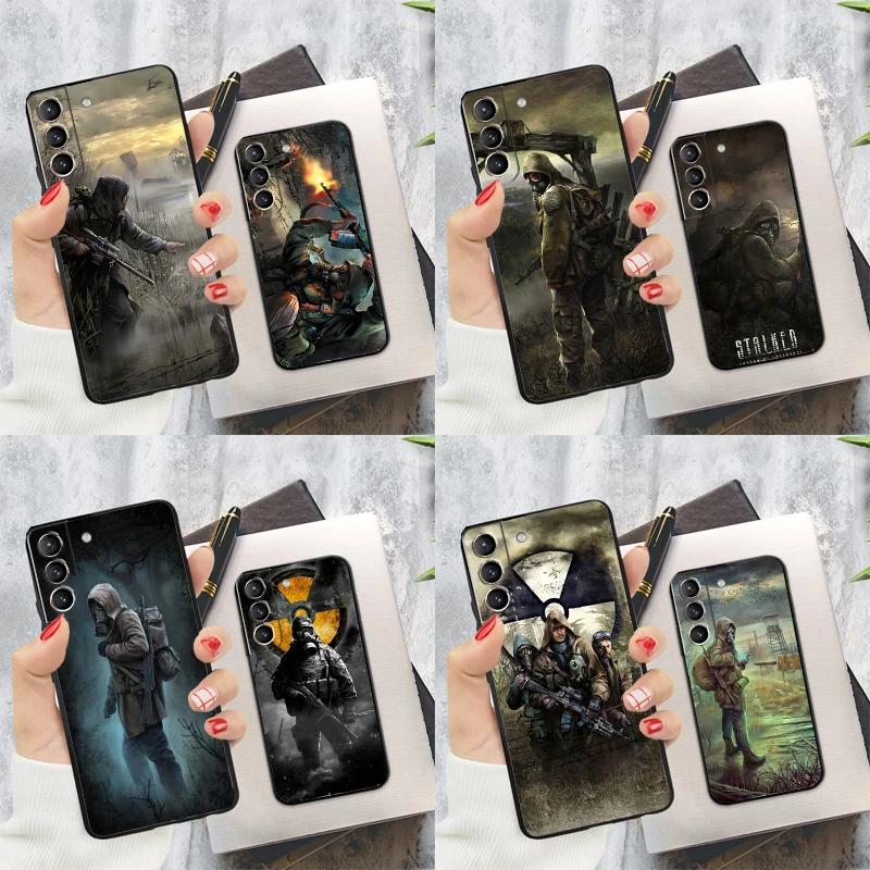 Stalker Clear Sky Phone Case For Samsung Galaxy S24 S22 S23 Ultra S20 S21 S24 FE S9 S10 Note 10 Plus 20 Ultra