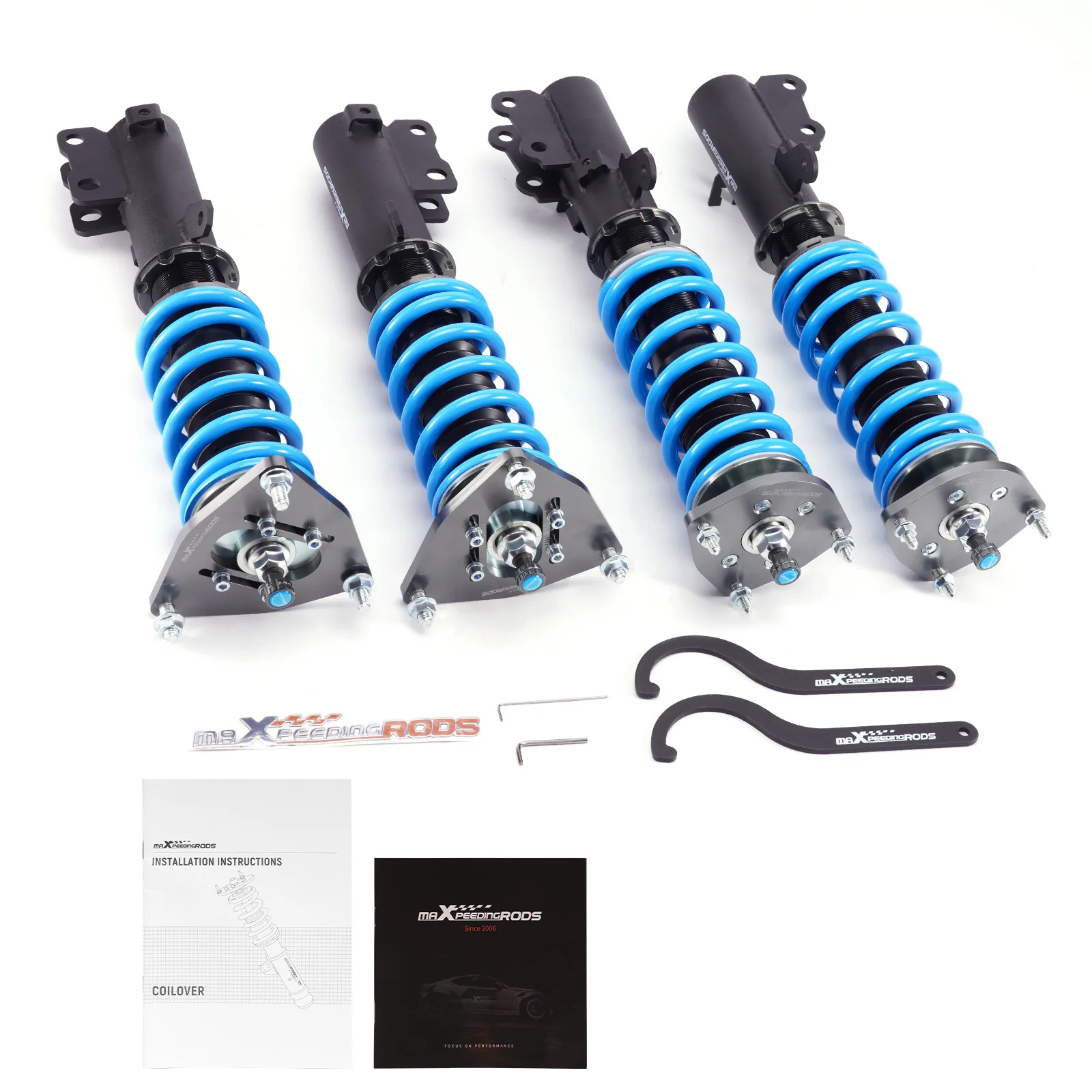4pca Racing Coilovers Lowering Kit Adjustable Damping For Hyundai Tiburon 03-08
