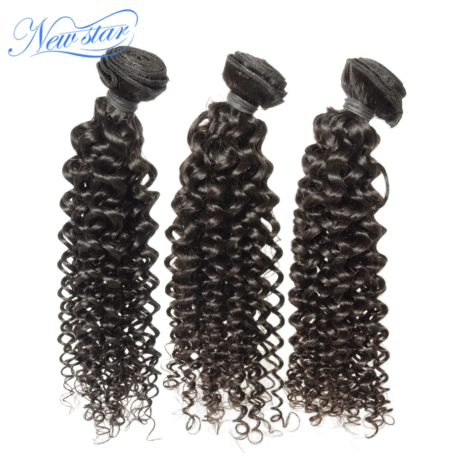 

Deep Curly Hair Bundles Brazilian Curly Hair Weaving New Star Raw Hair 3Pcs Bundle Cuticle Aligned Curly Weft Unprocessed Hair