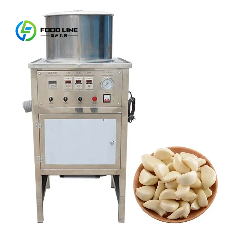 Customized Automatic Garlic Peeling Machine Industrial Dry Garlic Clove Skin Removing Equipment