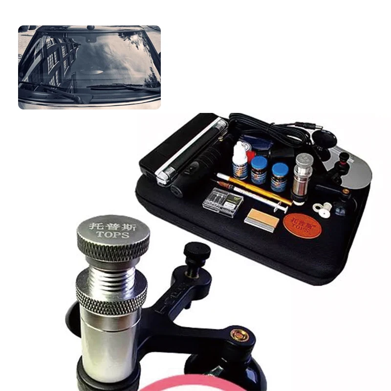 Professional Windshield Repair Restoration Tool Car Glass Repair Kit