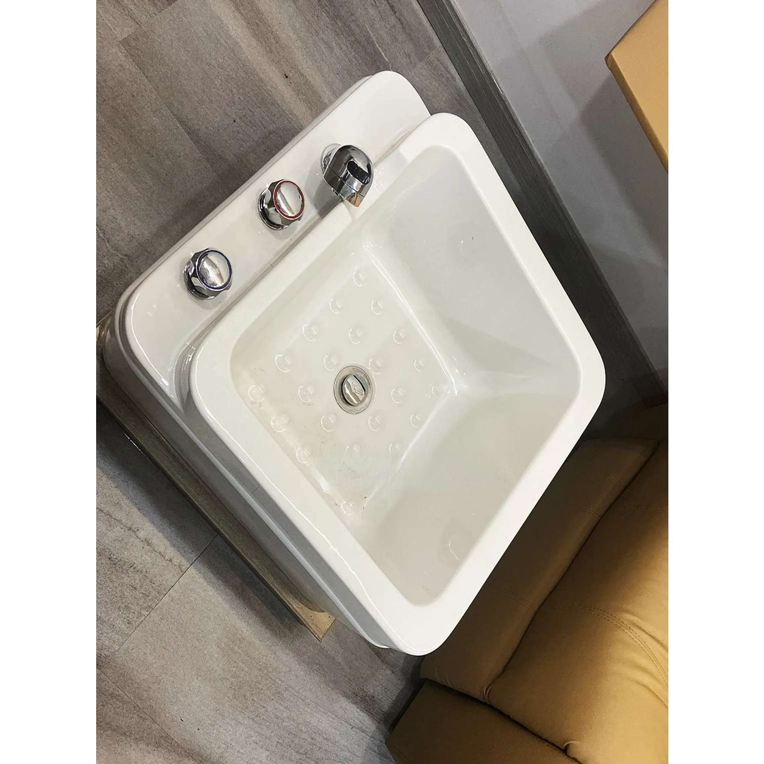 Nail Salon Acrylic Foot Bath Tub