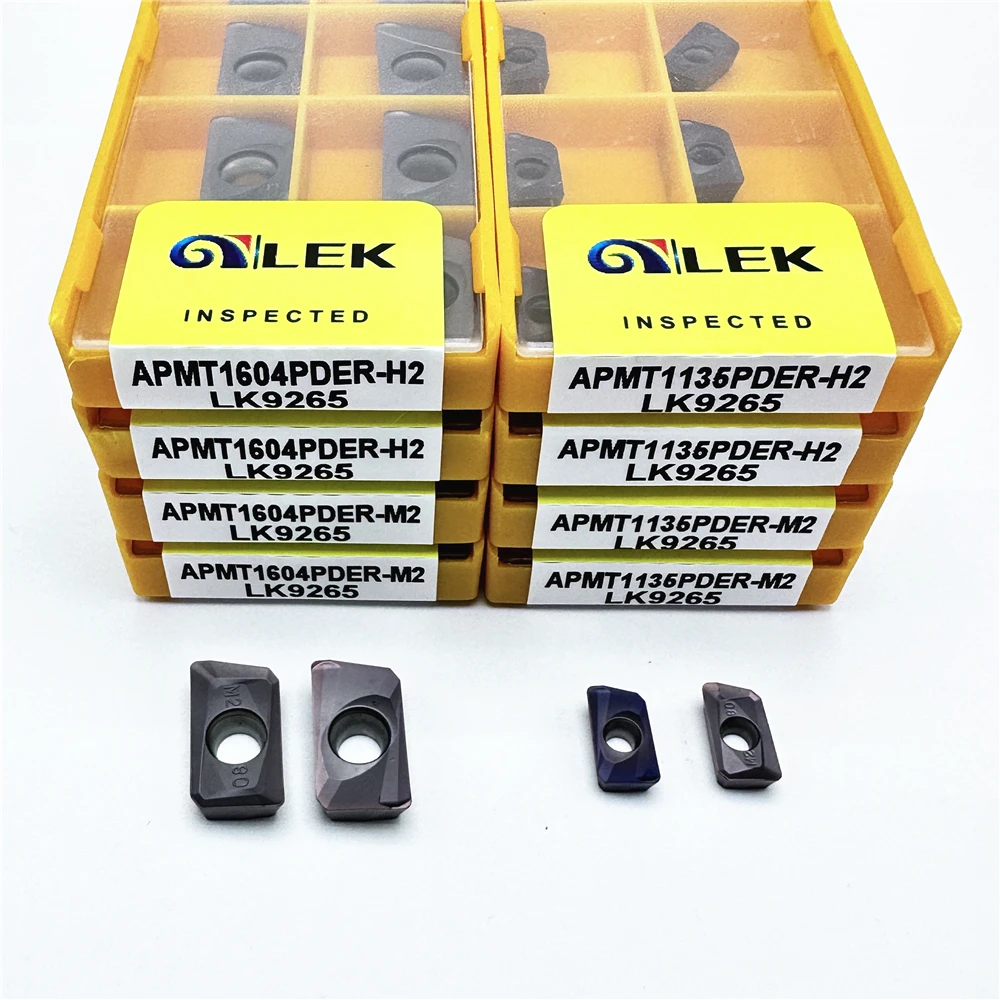 APMT1135 APMT1604 M2/H2 Indexable Milling Inserts Carbide Inserts High Quality Cutting Lathe Tool CNC Milling Turning Tool