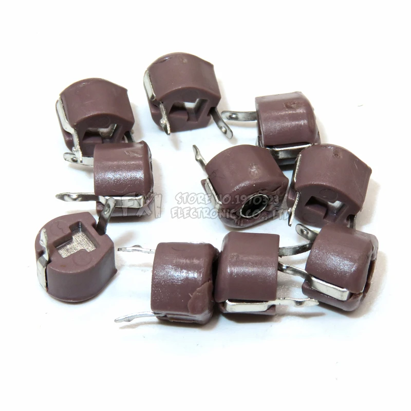 30pcs Adjustable capacitor JML06-1-5/10/20/30/40/60PF 6mm JML06-1 5PF~120PF DIP trimmer hjxrhgal variable capacity