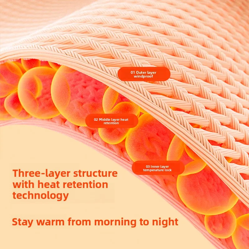 Thiened Fce Women's Warmth Set Long Sve round Ne Base Layer Two-Piece Set Inner Wear Home Clothes Thermal Underwear image 2