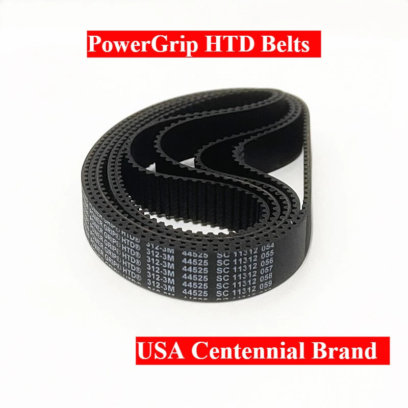 

1323-3M 1335-3M 1500-3M 1530-3M 1587-3M PowerGrip HTD Belt Tools Machine 3DPrinter Sander Motor Generator Toothed Timing Belt