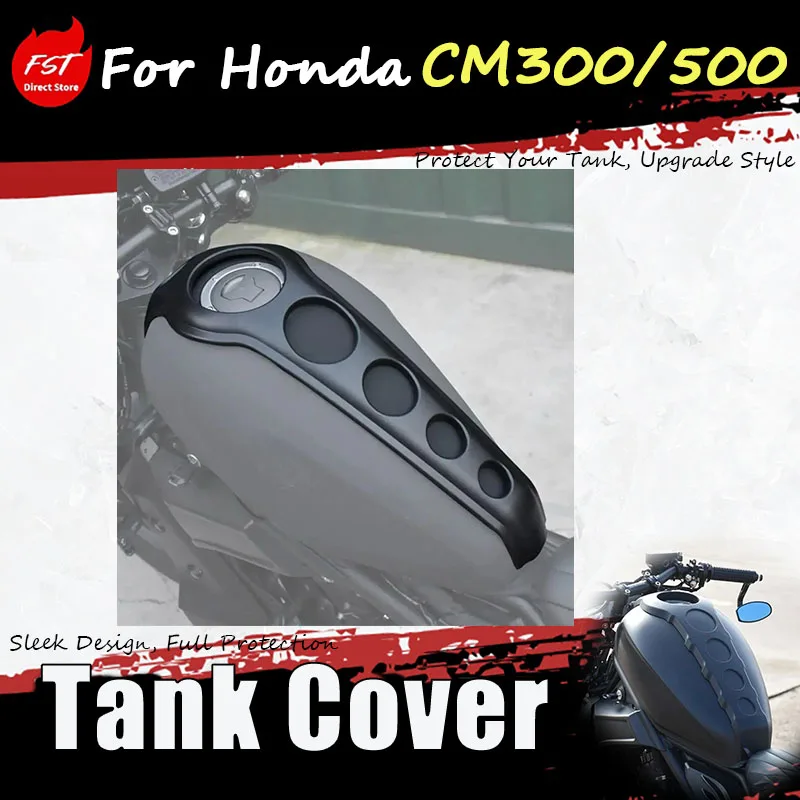 For CM300/500 modified fuel tank cover, fuel tank half-shell protective cover and decorative cover accessories