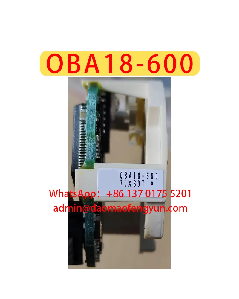 

OBA18-600 Б/у энкодер, протестирован в порядке, данные интерного двигателя бесплатно, быстрая доставка, OBA18 600