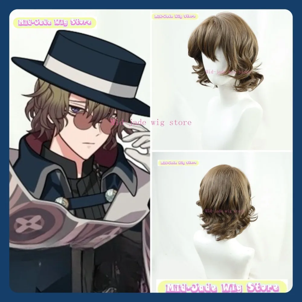 

Mid-jade Wig Store The Ancient Magus' Bride Faust Cosplay Wig Anime Game Role Playing Synthetic Hair Halloween Party