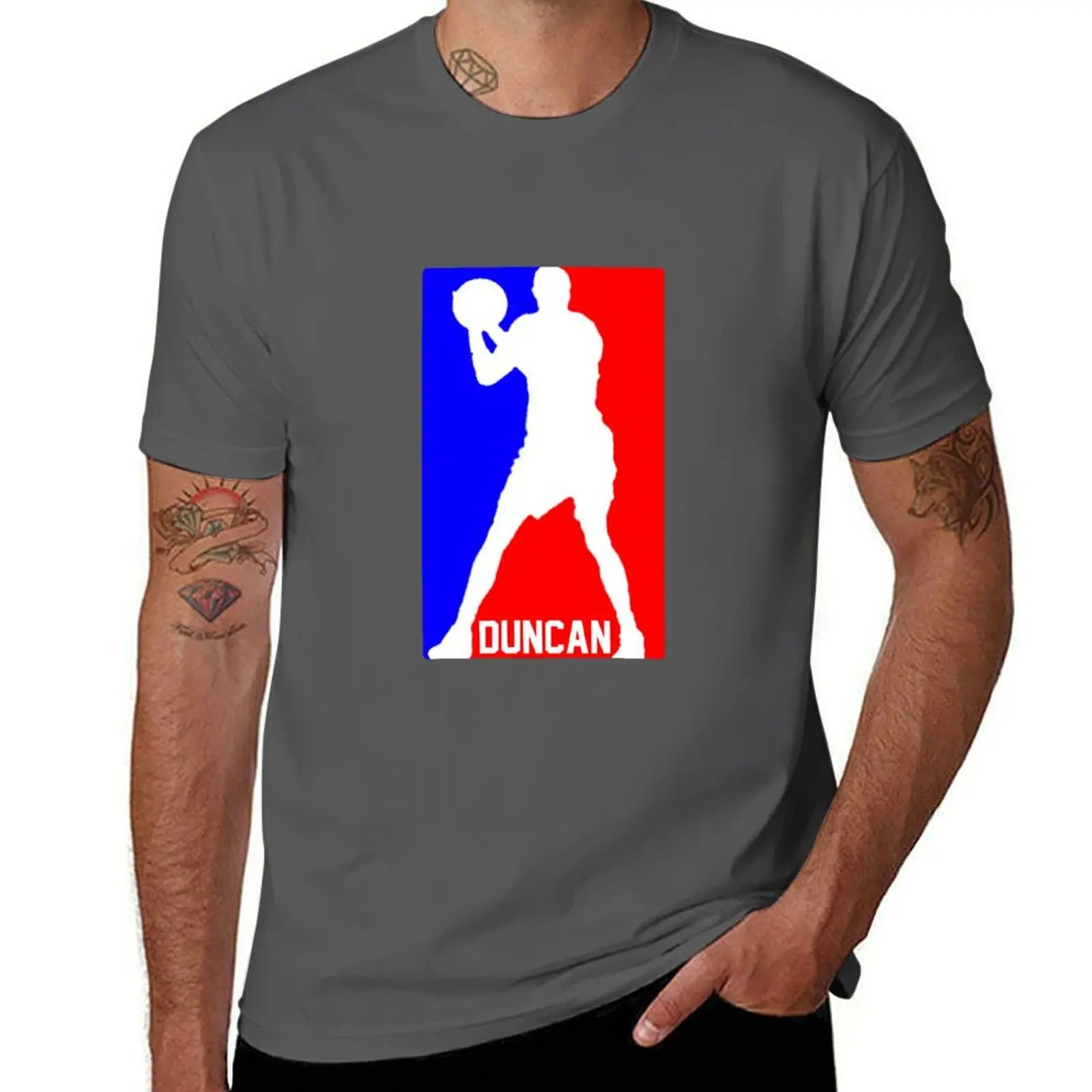 

duncan tim T-Shirt Work Style Casual T-Shirt