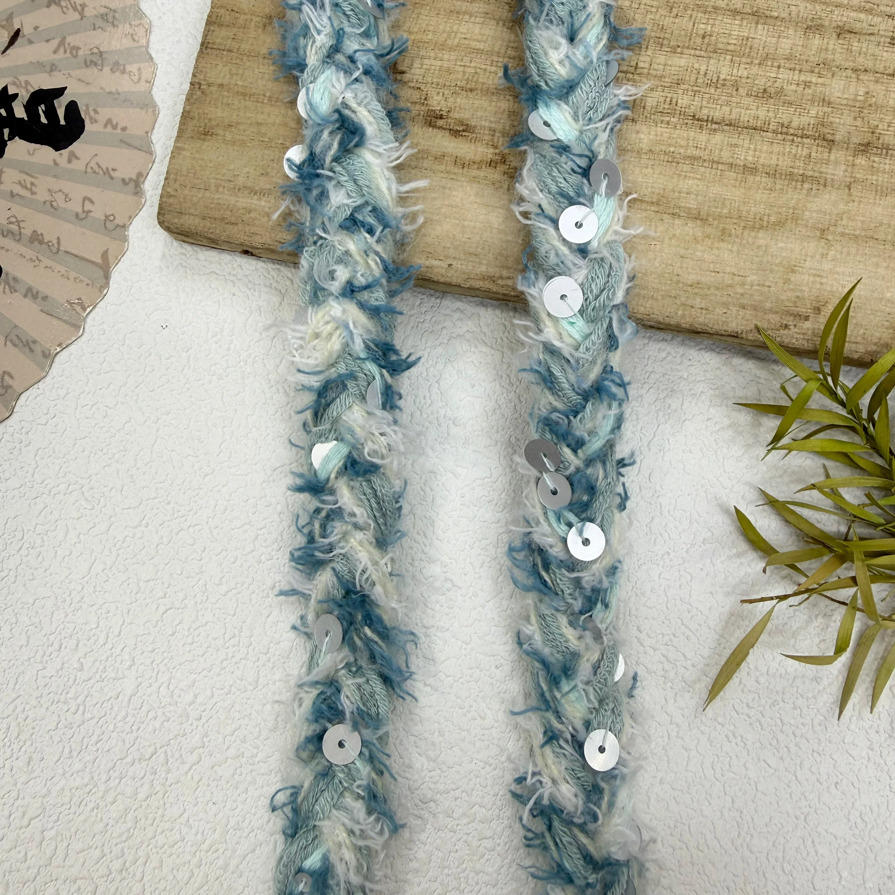 

5yard Weaving plush Lace Ribbon Fabric Centipede Braided Lace trim DIY Garment Sewing Accessories Wedding Home Crafts
