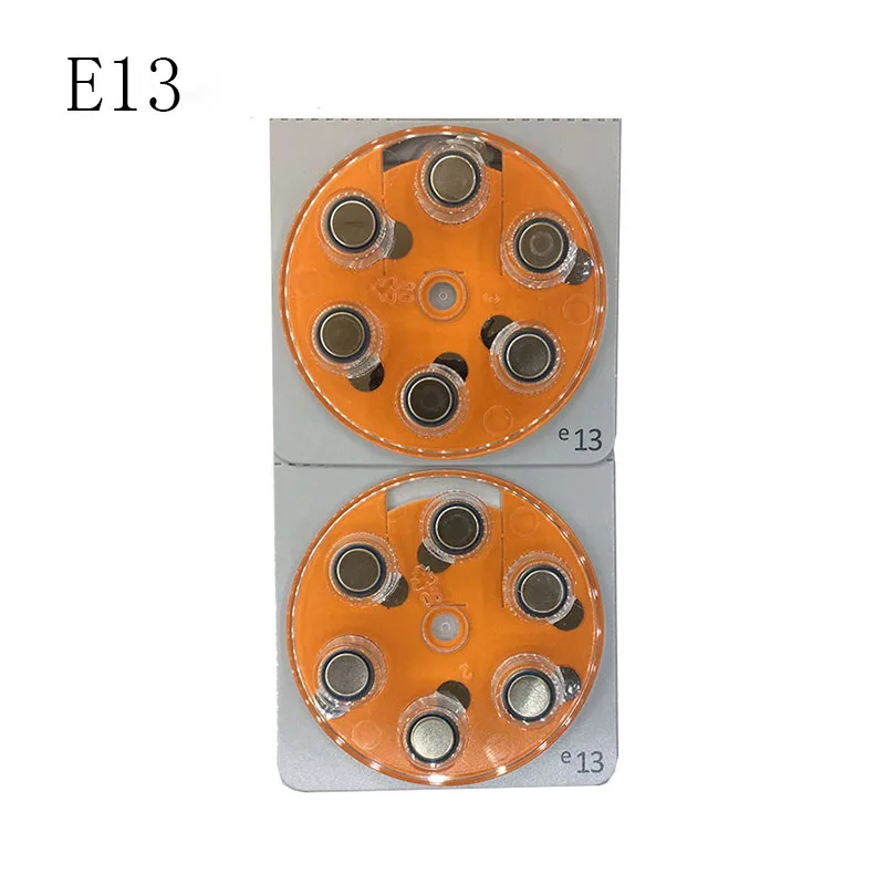 24 шт./лот, аккумуляторы для слуховых аппаратов A13 13A E13 ZA13 13 PR48, аккумулятор двигателя, лучшее качество