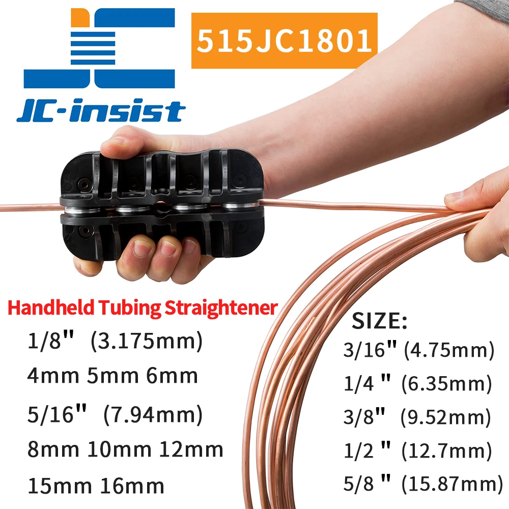 Hand Held Oil Pipe Straightening Tool Manual Elbow, Steel Pipe, Aluminum Pipe, Straight Air Conditioner Copper Pipe 2mm-16mm