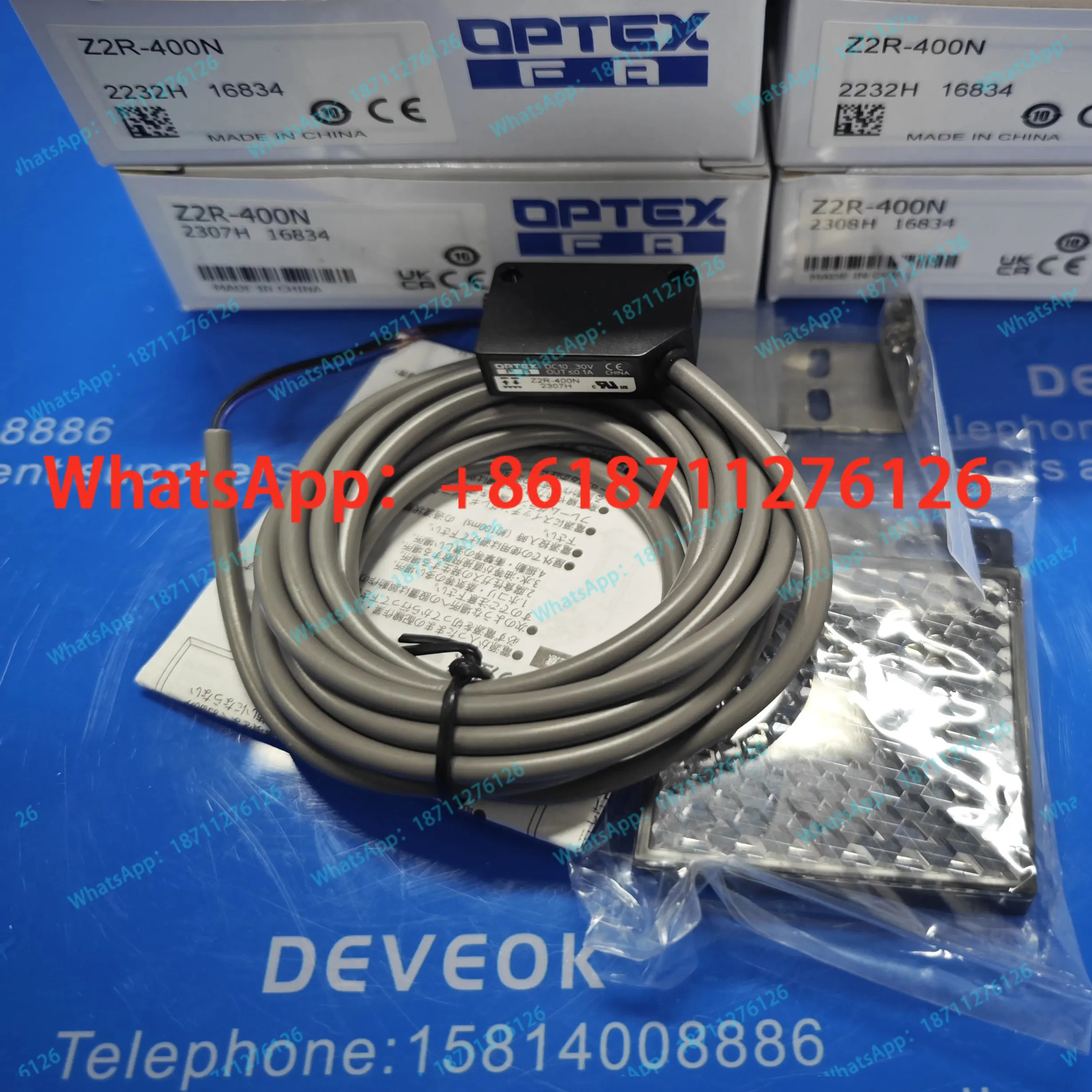 OPTEX Photoelectric Switch Z2R-400N Z2R-400P ZD-L09N V-42 - Sensor Electronic Component