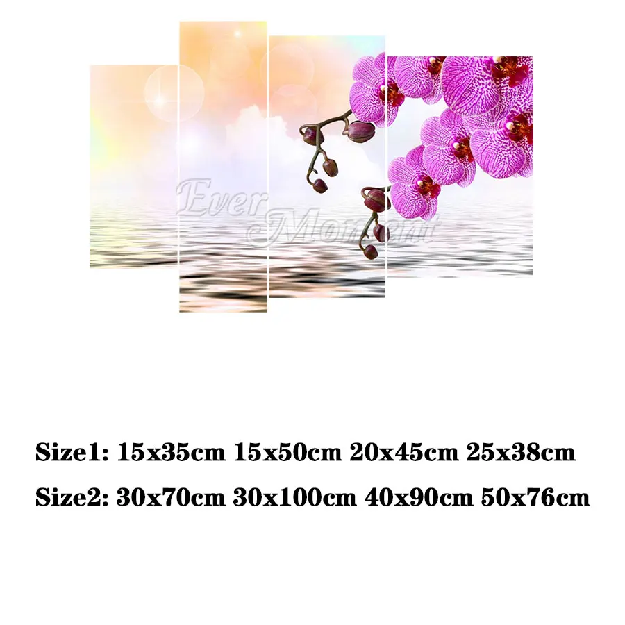 Ever Moment Diamond Painting Multi-picture Full Square Resin Drill Wall Art Paint By Diamond Handmade Floral Gift Kits 1M031