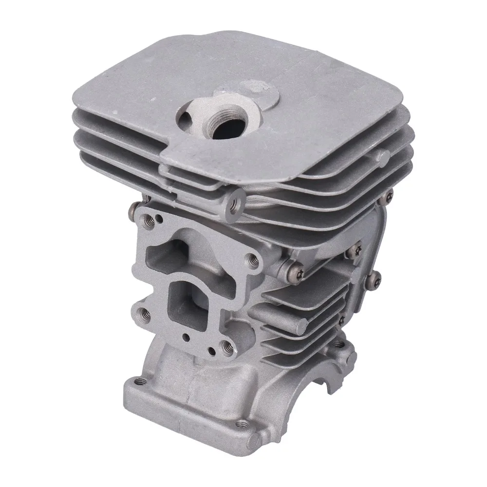Grey Cylinder Piston Kit Compact Easy to Install Piston Ring Kit Metal Chainsaw Cylinder Kit for HUSQVARNA 435 435E 440 440E