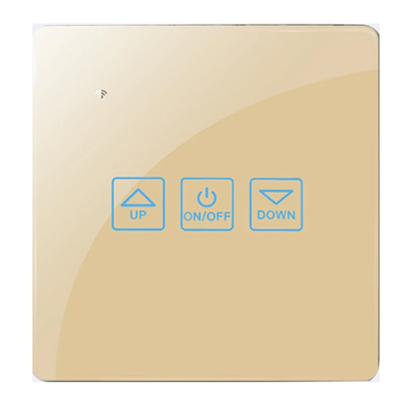 Control de velocidad del ventilador Interruptor táctil Wifi inteligente Deluxe Panel de cristal interruptor Tuay aplicación remota Control 90V 250V UE Reino Unido interruptor