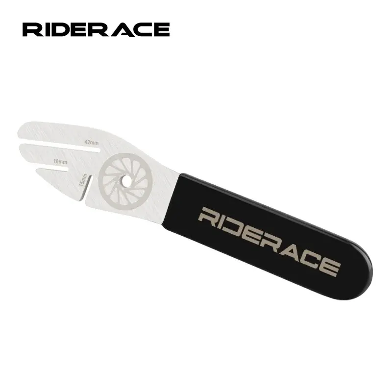 RIDERACE Bike Disc Brake Correction Wrench Mountain Bike Brake Rotor Alignment Truing Tool Cycling Adjustment MTB Repair Tool