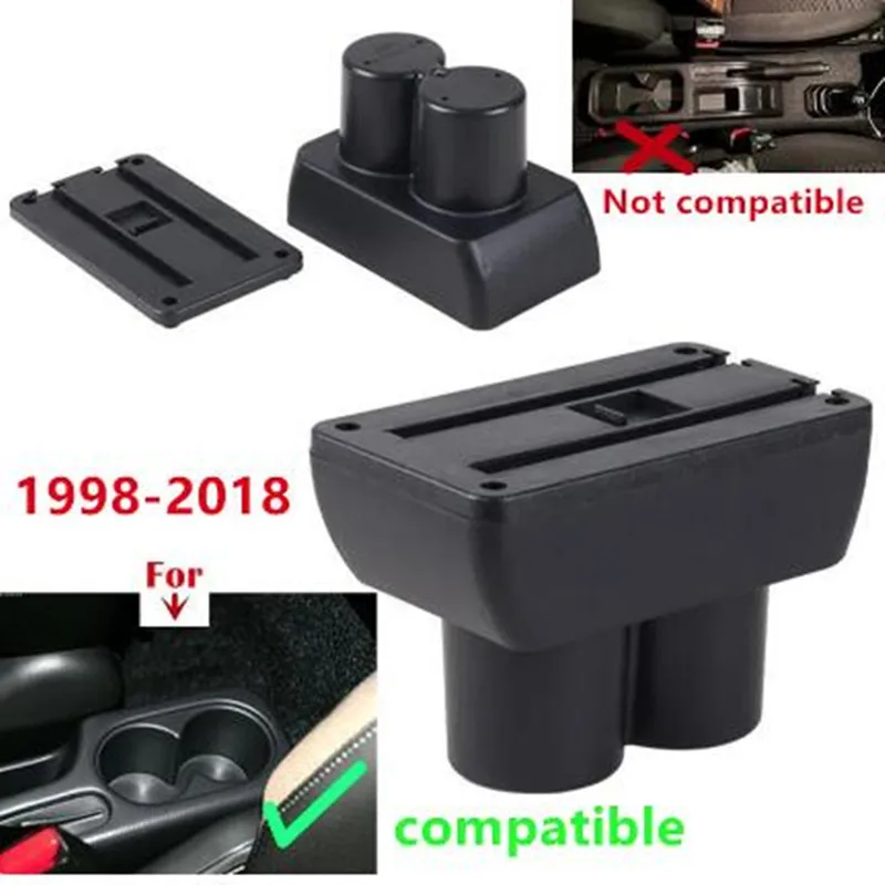 For Suzuki Jimny Armrest Box Suzuki Jimny JB23 JB43 Car Armrest 1998-2018 Retrofit parts Arm Storage Box Car Accessories