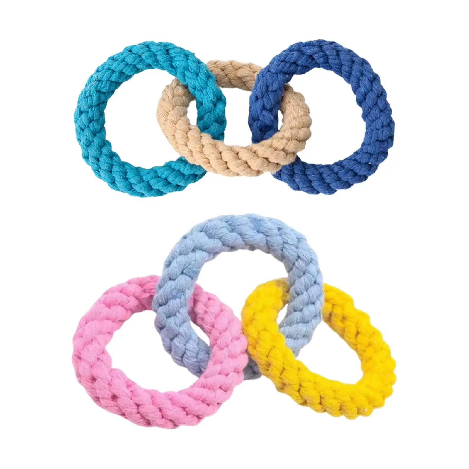 2Pcs Birds Rope Perch Training Parrot Rope Swings Cage Hanging Climbing Toy for Lovebird Cockatiels Cockatoo Small Parakeets