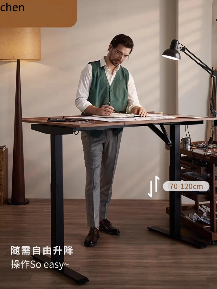 PYH Electric Height Adjustable Drawing Table for Art Students Sketching Watercolor Art Table