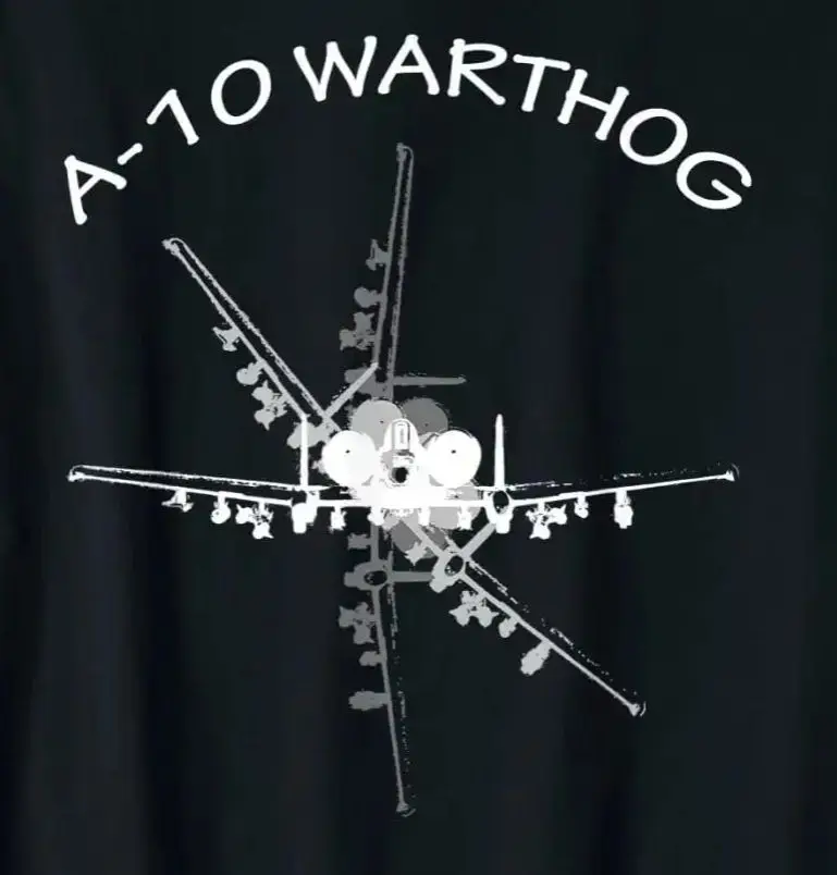 A-10 Warthog Attack Aircraft T-Shirt 100% Cotton O-Neck Summer Short Sleeve Casual Mens T-shirt Size S-3XL