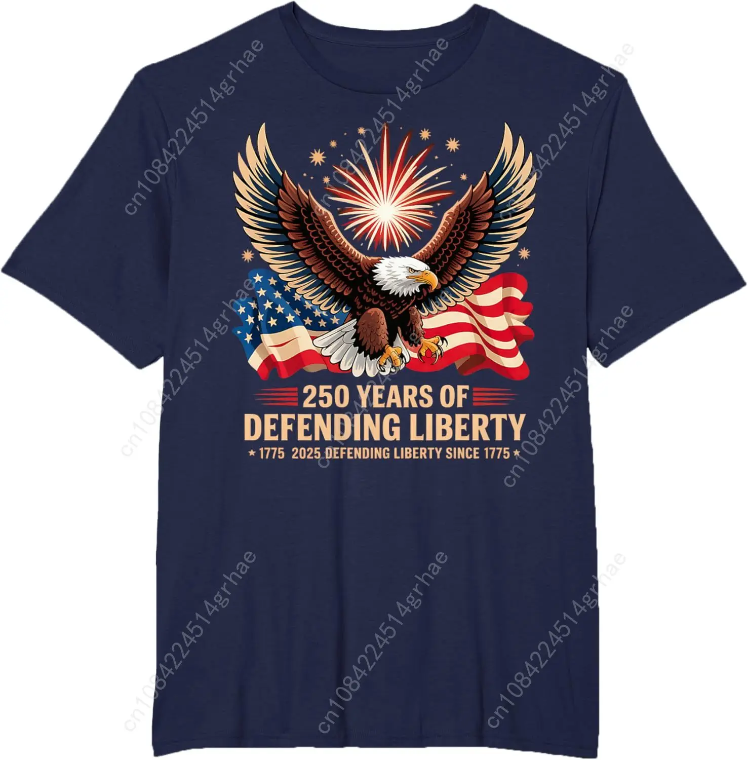 Patriotic USA Army Us Military Parade 250th anniversary 2025 T-Shirt