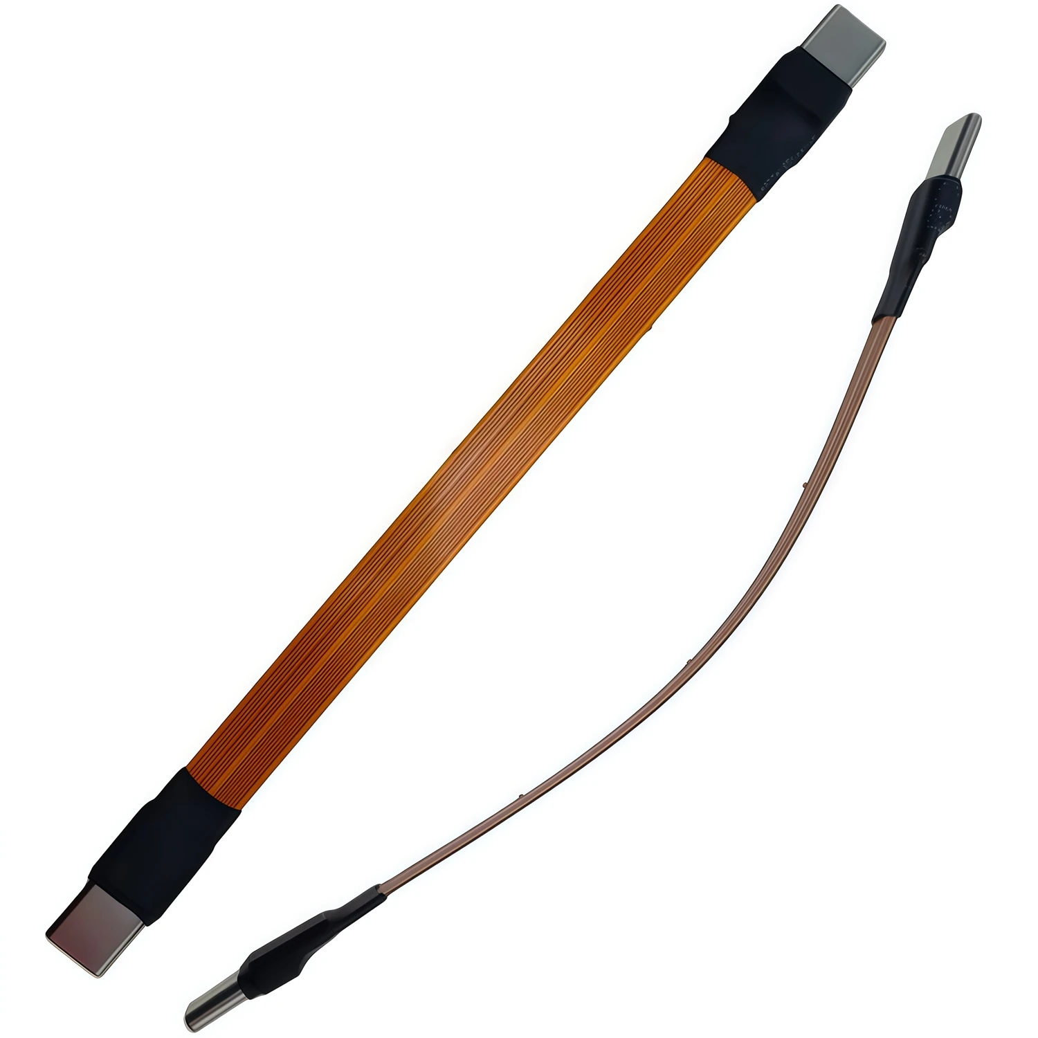 

USB4 Male Full Function PD240W Dual TYPE-C Male To Male FPC Soft Cable Flat Cable Thunderbolt 40GB 2025 New